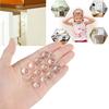 24PC Soft Cushion Transparent Slip Silicone Absorber For Furniture