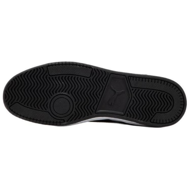 Puma DRIBBLE Износостойкие Дышащие Низкие Кеды для Скейтборда Унисекс Белый Черный 400326-05