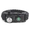 Многофункциональный портативный браслет для альпинизма, аварийного выживания, кемпинга, веревка для выживания с пряжкой-компасом