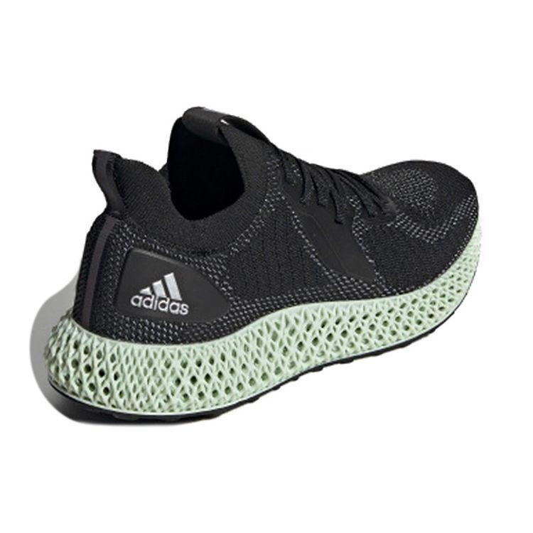 Adidas Черные кроссовки унисекс AlphaEdge 4D Reflective Core Cloud-White FV4686