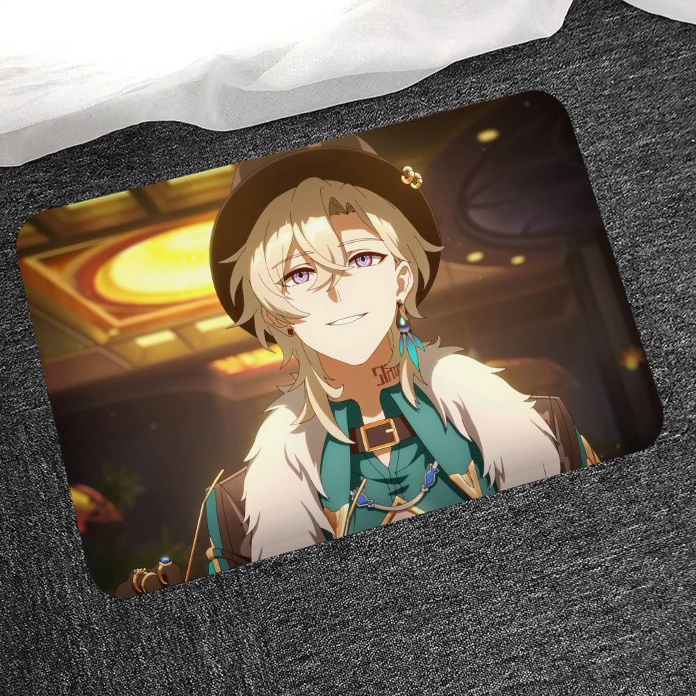 Игровой персонаж Авентурин Входной коврик в скандинавском стиле Домашний придверный коврик Коврики для ванной-туалета Коврик для декора спальни/отеля