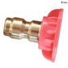 1/4" Tez Ulanadigan Aylanadigan Mufta Sozlanadigan Adapter 5 ta Purkagich Uchi bilan