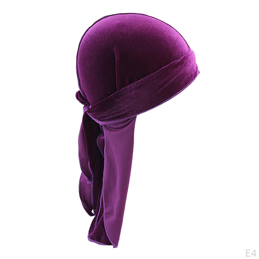 Loss Scarf with Extra Long Tail Velvet Fashion