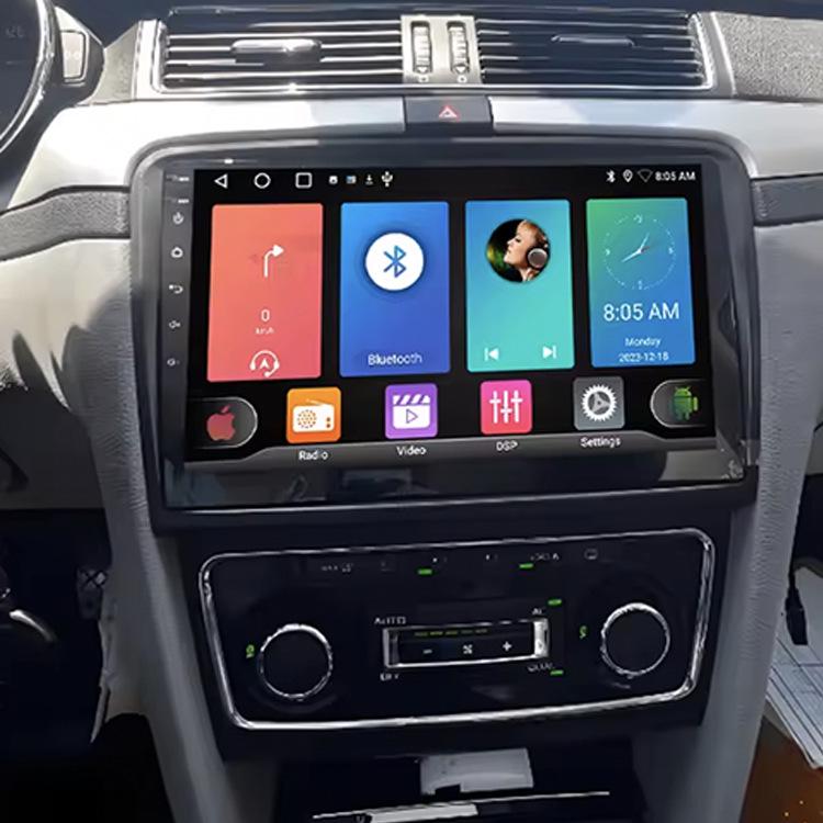 Skoda Superb 2 B6 Android Навигация и Система CarPlay с HD Камерой Заднего Вида