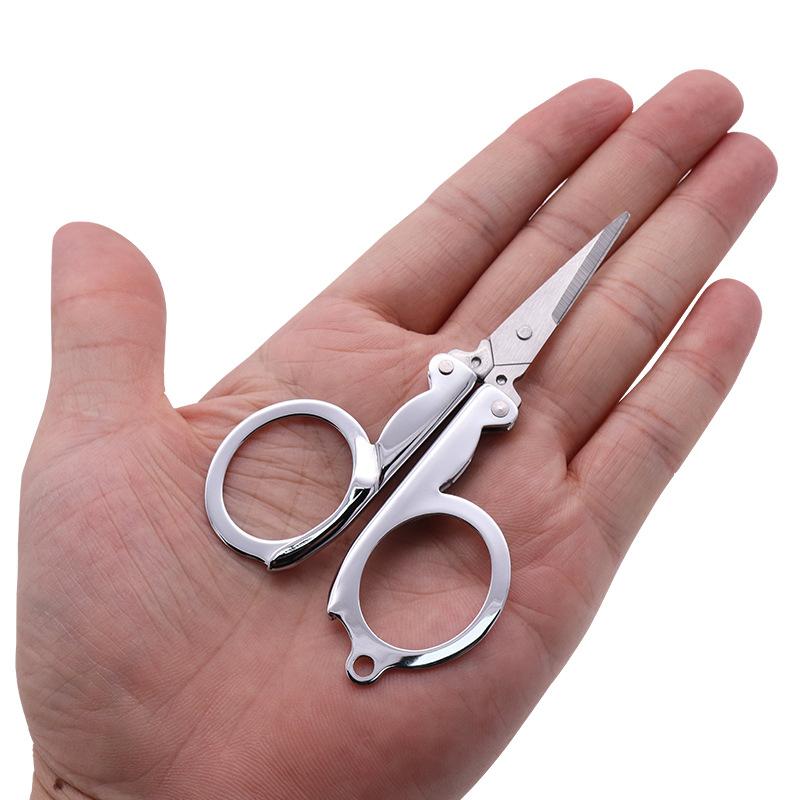 Multifunction Folding Mini Pocket Travel Small Handmade Crafts Sharp Blade Emergency Travel Scissors Thread Tailor Scissors