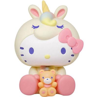 Фигурка единорога Hello Kitty, банка из ПВХ