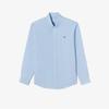 [lacoste] Men's Solid Linen Shirt CH769E-56GHBP