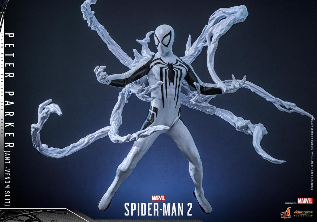 PARKER Scale Video Game Masterpiece Figure 2 Peter Parker Suit 1/6 Marvel's Spider-Man Spider-Man Anti-Venom