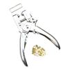 Eyelet Set, Eyelet Pliers Metal Eyelets 3mm & 5mm Grommet Tool Kit with Hole Punch Tarpaulin Eyelets Installation Tools