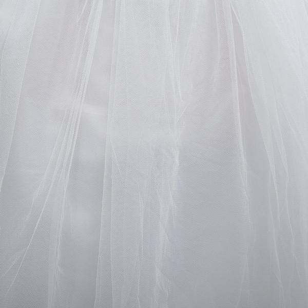 Kids Flower Girl Dress Baby Girls Lace Formal Princess Pageant Wedding Birthday Party White Bridesmaid Dresses Tea Length