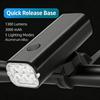 BUCKLOS Bicycle Light 6000mAh Road Bike Headlight 2800 Lumens Cycling Front Lamp USB Rechargeable Bicycle Front Lights