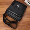 Мужская сумка через плечо, сумка через плечо из натуральной кожи, легкий роскошный верхний слой для бизнеса и отдыха, легкая мужская сумка из воловьей кожи, небольшой портативный рюкзак