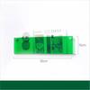 Acrylic Floating Bookshelf, Hanging Wall Shelf, Literature Display Shelf, Brochure Holder, Magazine Wall Mount, 10 Colors