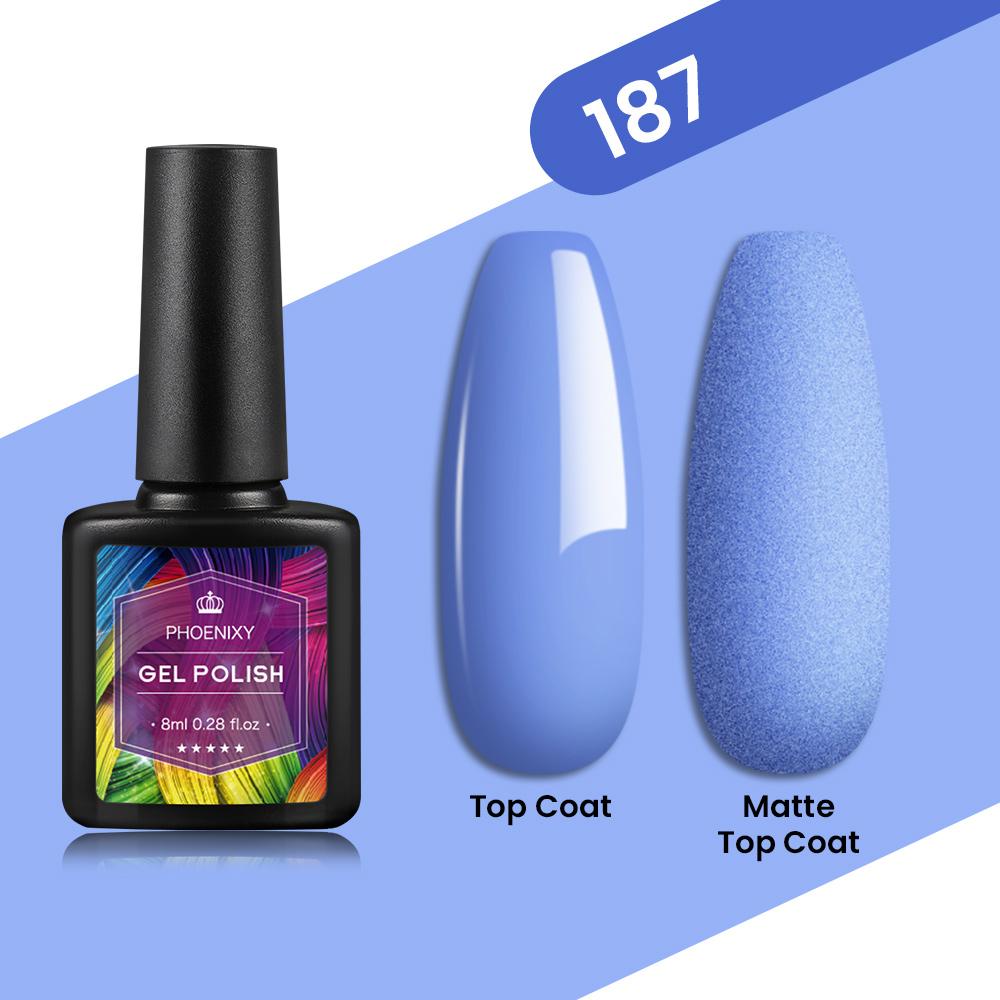 PHOENIXY 80 цветов, 8 мл гель-лак для ногтей, УФ-гель для ногтей, стартовый набор, замачиваемый гель-лак, гель-лак для ногтей, маникюр, DIY салон на дому