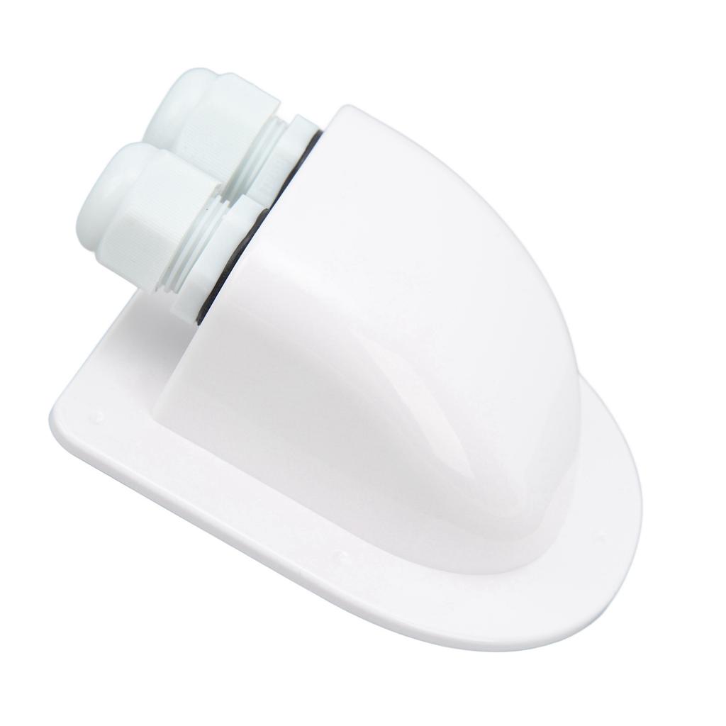 Cable Entry Gland Box IP68 Waterproof Weather Resistant Dual Cable Entry Housing for RV Roof Boat Yacht