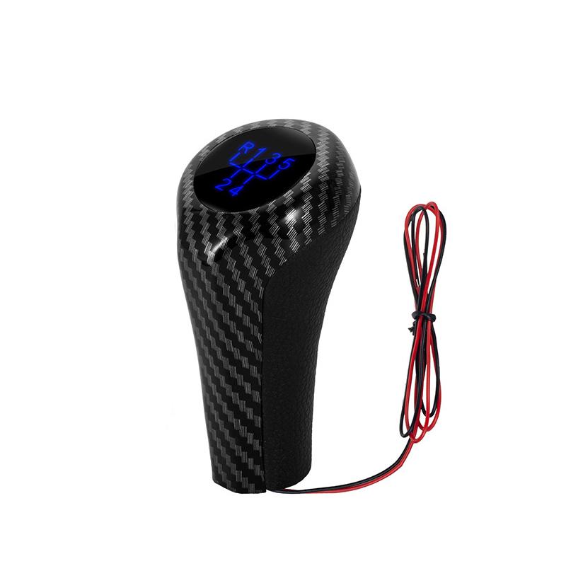 5/6 ступенчатая механическая светодиодная ручка переключения передач кожаная ручка рычага переключения передач для BMW X1 X3 X5 E90 E91 E92 E93 E30 E36 E46 F30