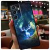 Starry Sky Deer Phone Case For Samsung Galaxy S25 S24 S23 S22 S21 S20 Ultra S9 S10 Plus S25 FE S24 FE Cover