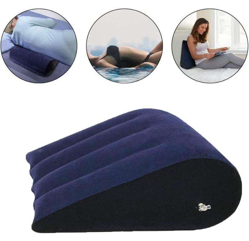 Надувная Секс-подушка Прочная Подушка Секс-позиция Мебель Взрослая Эротическая Подушка-клин 18+ Игры Подушки Пара Дилдо Крепление Игрушка