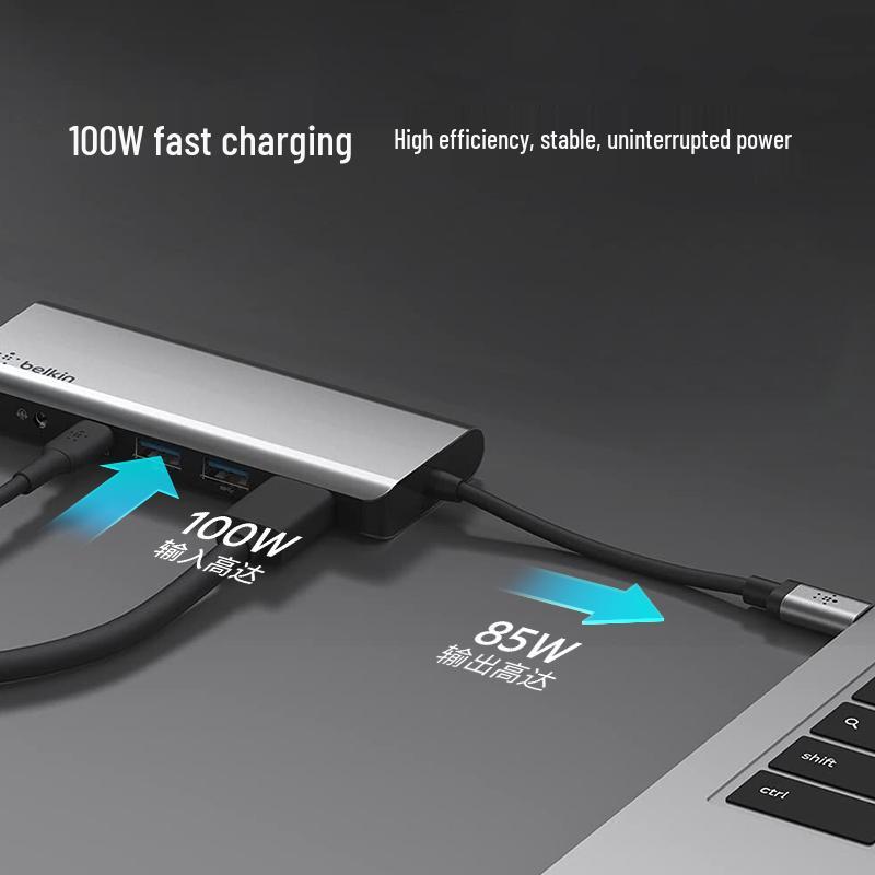11-в-1 USB-C док-станция для ноутбуков с USB 3.0 и Gigabit Ethernet