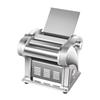 110V Electric Pasta Maker Machine, 135W Commercial Dough Roller Maker, 410 Stainless Steel Automatic Noodle Making Pasta Maker