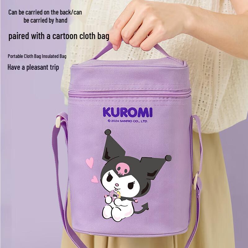 TAFUCO Sanrio 3-слойный изолированный ланч-бокс из нержавеющей стали 316