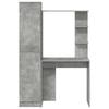 Desk Set 2 pcs Concrete Grey