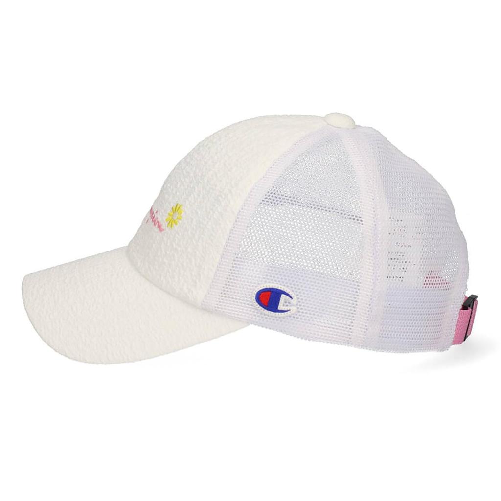 Кепка Champion с сеткой и сборками детская (белый)