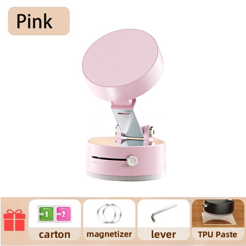 Вакуумная присоска Магнитный держатель для мобильного телефона Складной Портативный Магнитный Кронштейн Крепление Аксессуары для телефона Для iPhone/Samsung