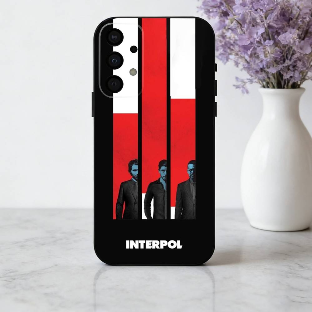 Поп-рок I-Interpol-I Чехол для телефона группы For Samsung Galaxy A73,A72,A71,A70,A53,A52,A51,Мягкий силиконовый черный чехол