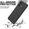 For ZTE Blade A35e Liquid Silicone Case Phone Back Cover with Hand Strap