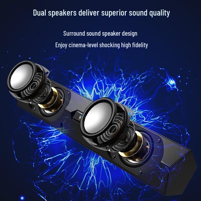 SuoAi USB Проводная Настольная Саундбар Колонка