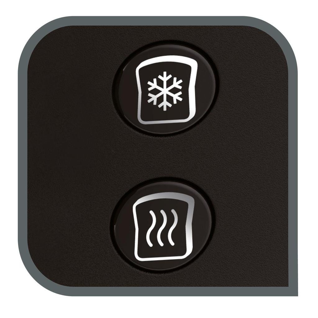 Tefal TT3408 Тостер VIVO, 7 уровней, корпус из нержавеющей стали, 2 широких отделения для ломтиков, S/XL, высокий подъем, 850 Вт, черный