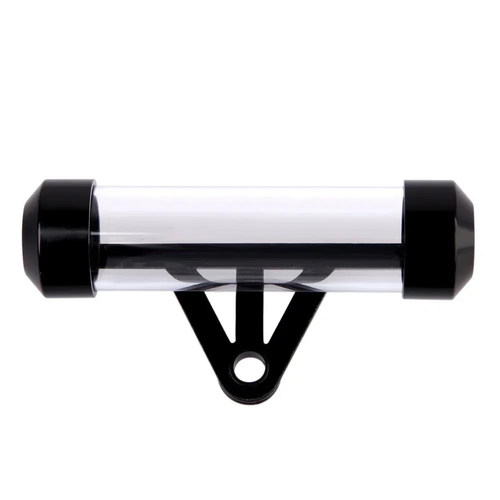 Tube Tax Disc Registration Label Holder Universal Motorbike Tax Disc Tube Cylindrical Holder Frame Waterproof Detachable