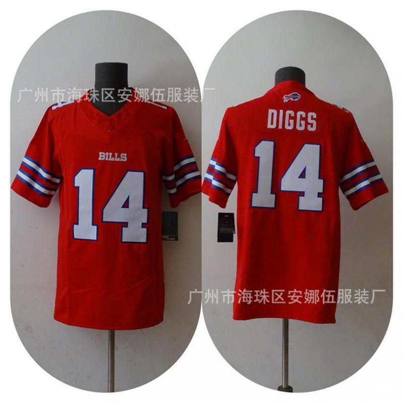 Buffalo Bills NFL Football Jersey T-Shirt Mens Cotton Embroidered Team Apparel Fans