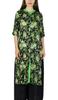 Bimba Women Floral Rayon Kurta Kurti 3 4 Sleeve Formal Casual Indian Tunic