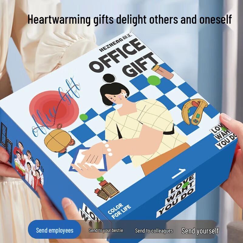 HEZHENG HZ-OFFICE-3 Pulse Wave Neck Massager & Moxibustion Gift Set CN plug (adapter included)