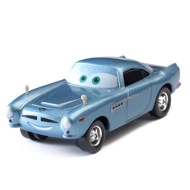 non-toxic Children Car Pixar Cars 3 Lightning McQueen Toys Jackson Storm The King Mater 1:55 Diecast Metal Alloy Model Car Kid Gift