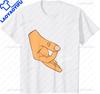 You Looked Made You Look Circle Finger Game Ok Hand Prank TShirt Vintage T Shirt Print on DeUnisexd Camisas Streetwear