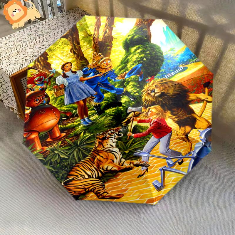 Fantasy Adventure Oz Folding umbrella 8 paraphenoid bones durable outdoor travel Gift