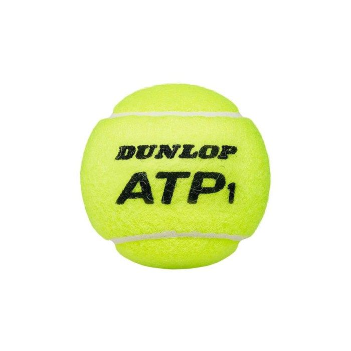 Теннисные мячи - Dunlop - ATP - Резина - Войлок - Желтый - 4 шт.