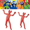 Костюм Оранжевого Комбинезона Roblox Rainbow Friends для Детей из Дышащей Полиэстеровой Ткани