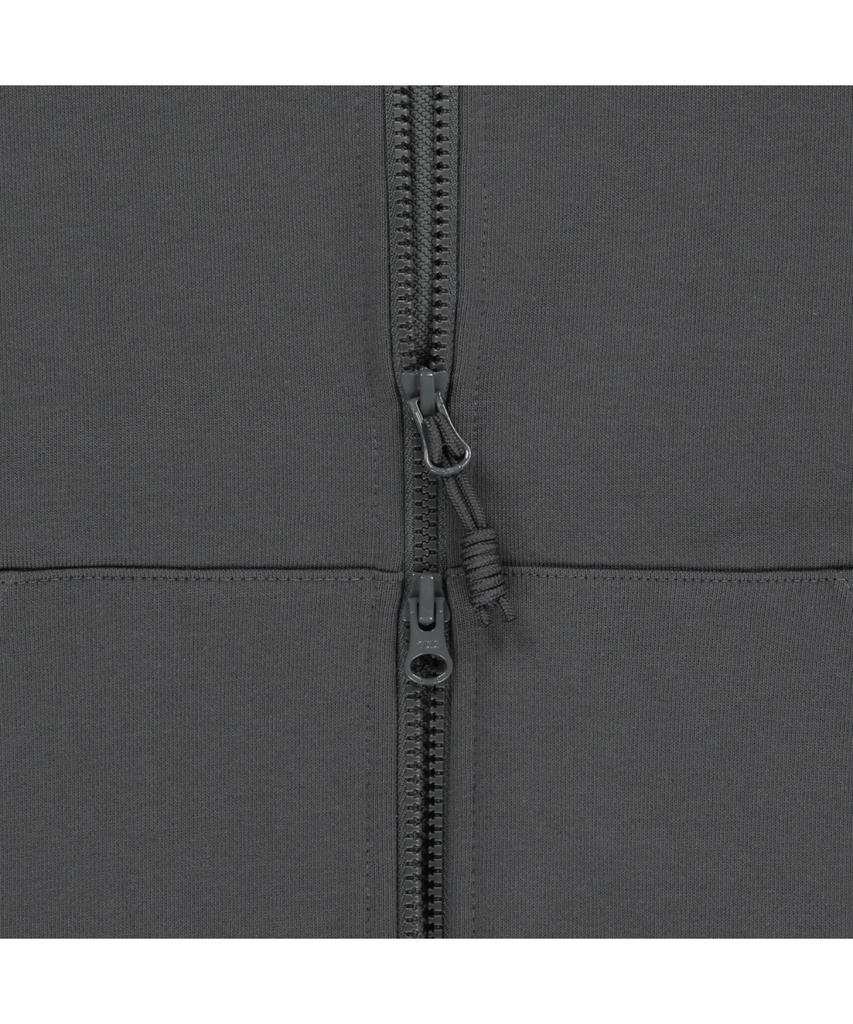 The North Face Nj5Js01L White Label Wl Zip-Up Hoodie Charcoal Grey
