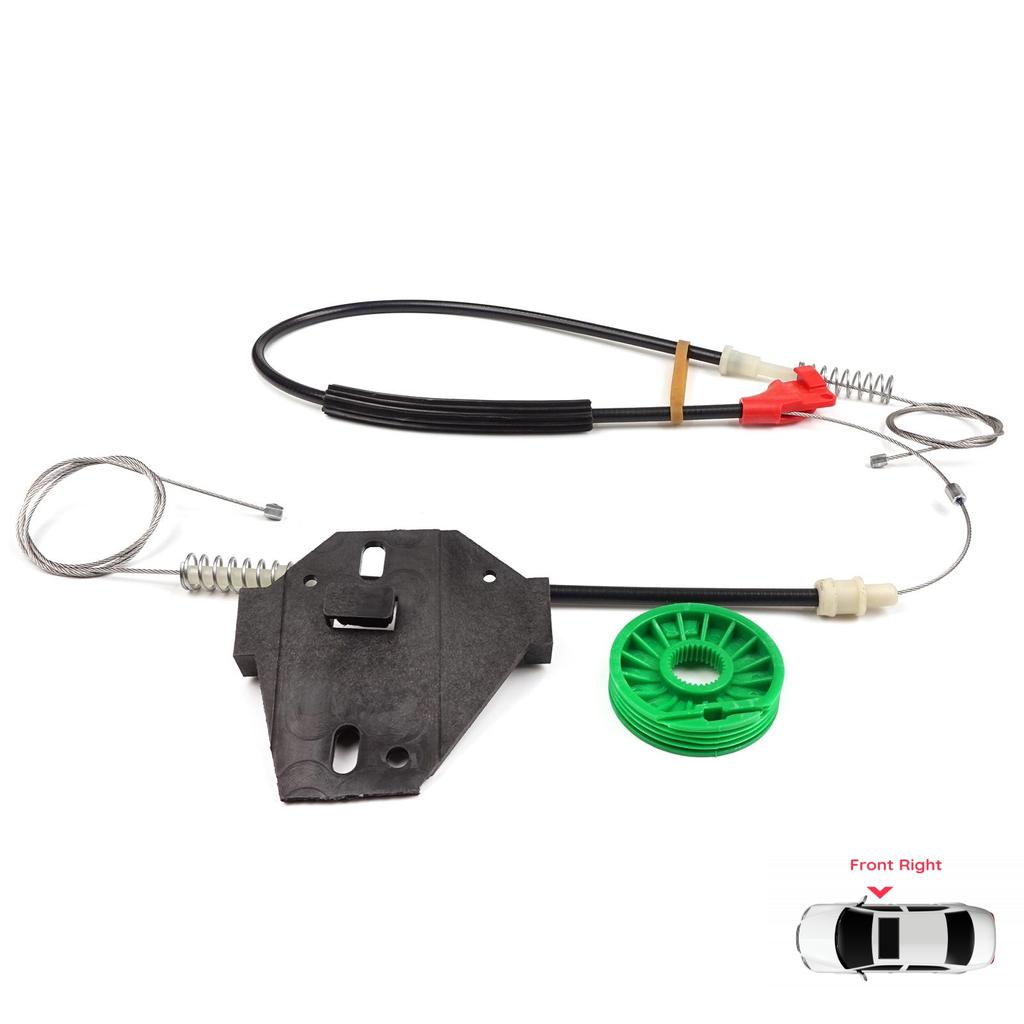 EWR5063 Electric Window Regulator Repair Kit Front Right Door for VW Transporter T4 MK4 Eurovan Caravelle 1990-2003 7D0959802