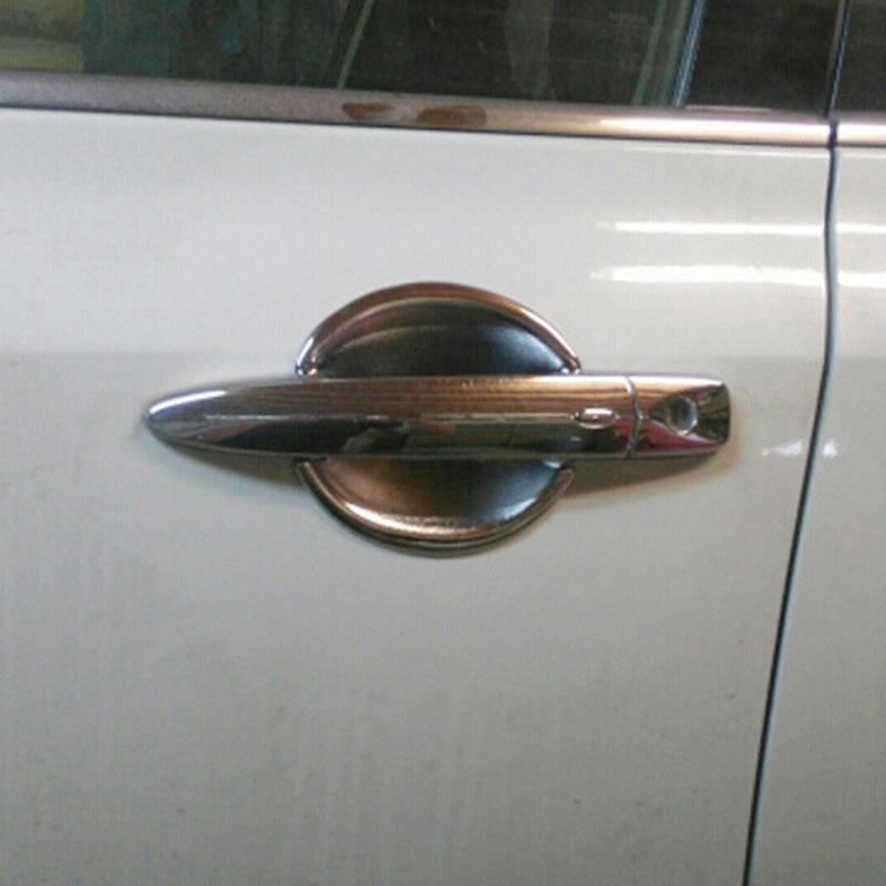 Door Handle Bowl Covers Chrome Trim for Nissan Teana J32 2009 2010 2011 2012 2013 Car Styling Accessories 4 Pcs