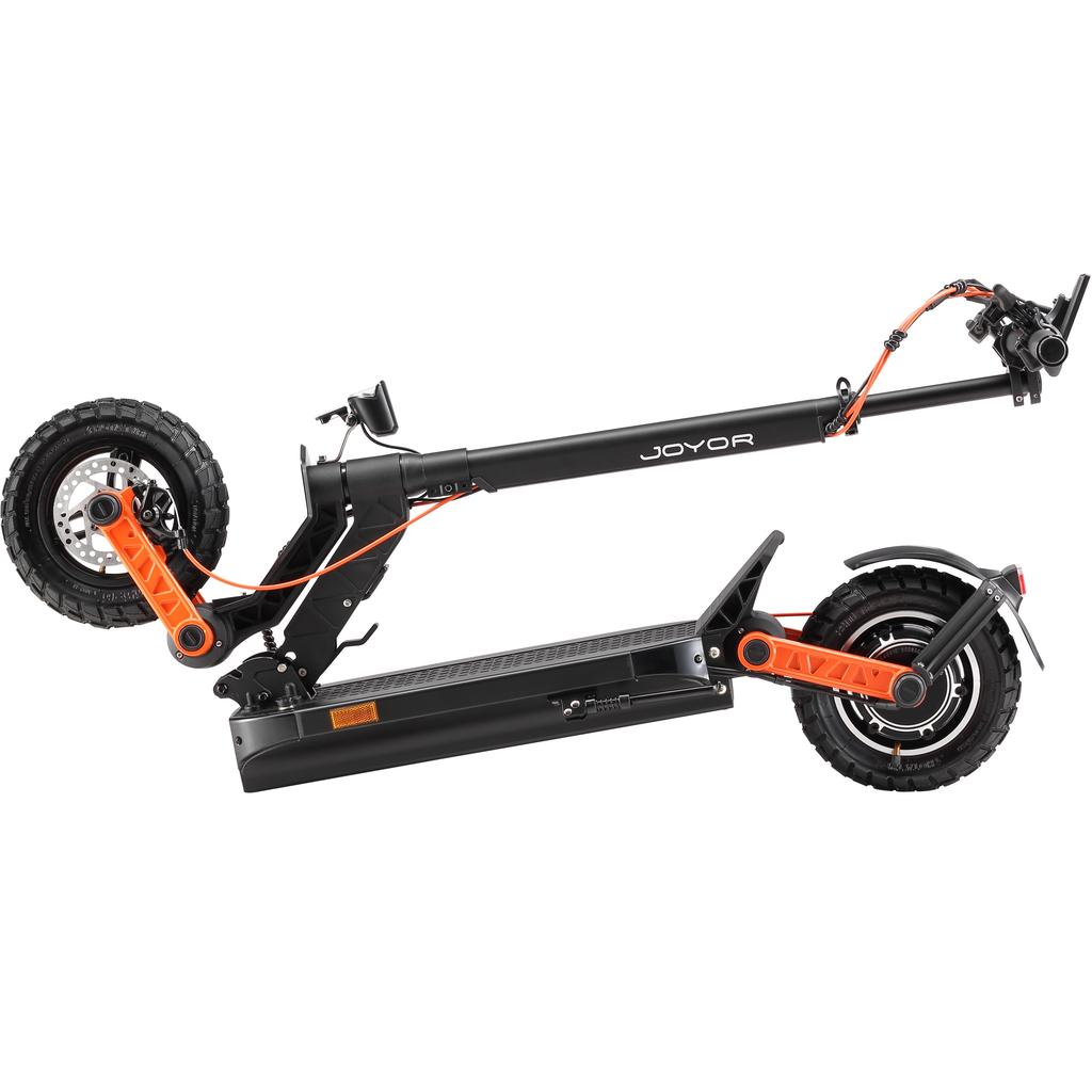 JOYOR S5 ABE EU-Certified Electric Scooter: 500W Motor, 55km Range, Foldable, 10" Tires, Road Legal Urban Commuter for Adults