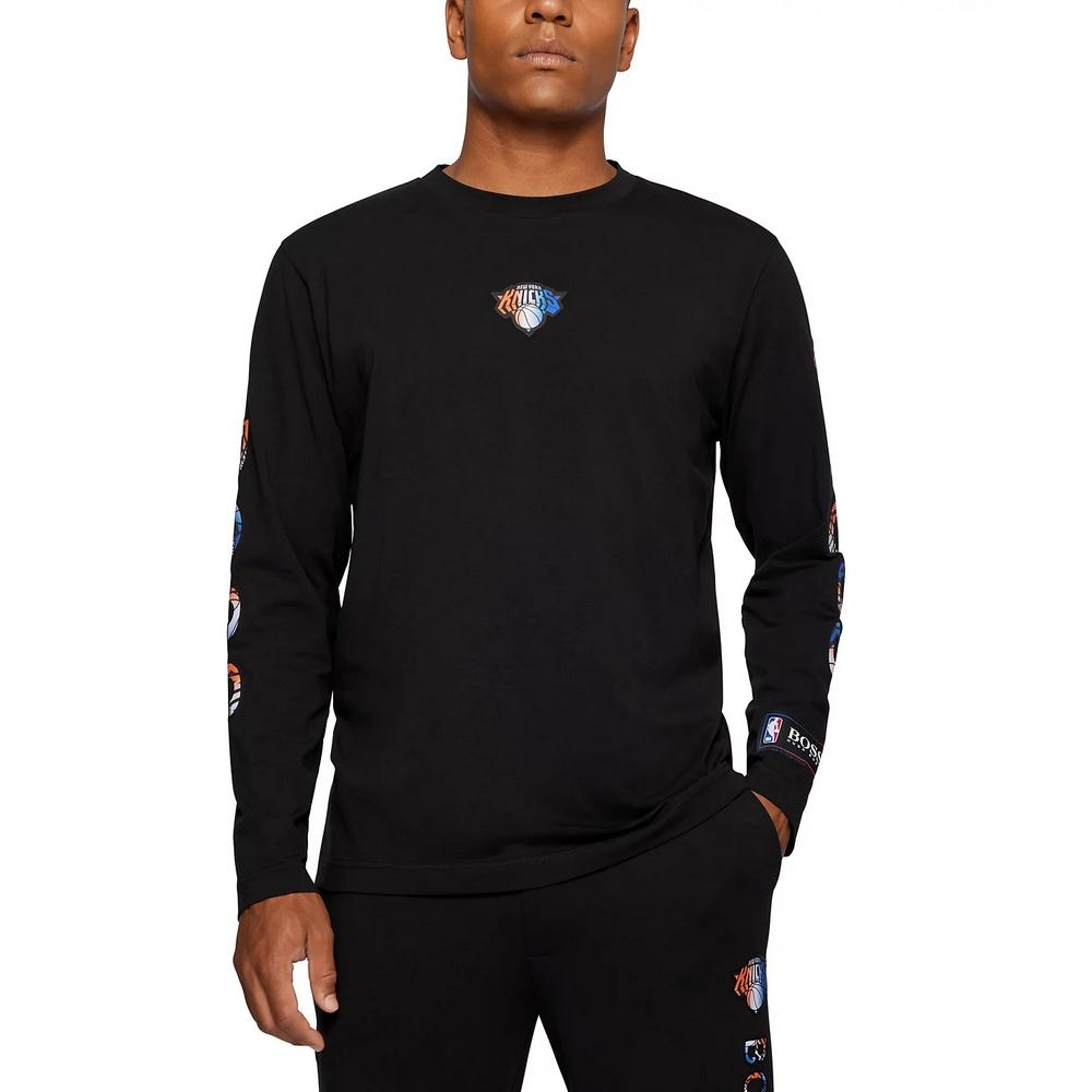 Boss Mens ThreeSixty New York Knicks Long-Sleeved T-Shirt