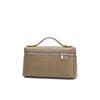 Handheld crossbody makeup bag