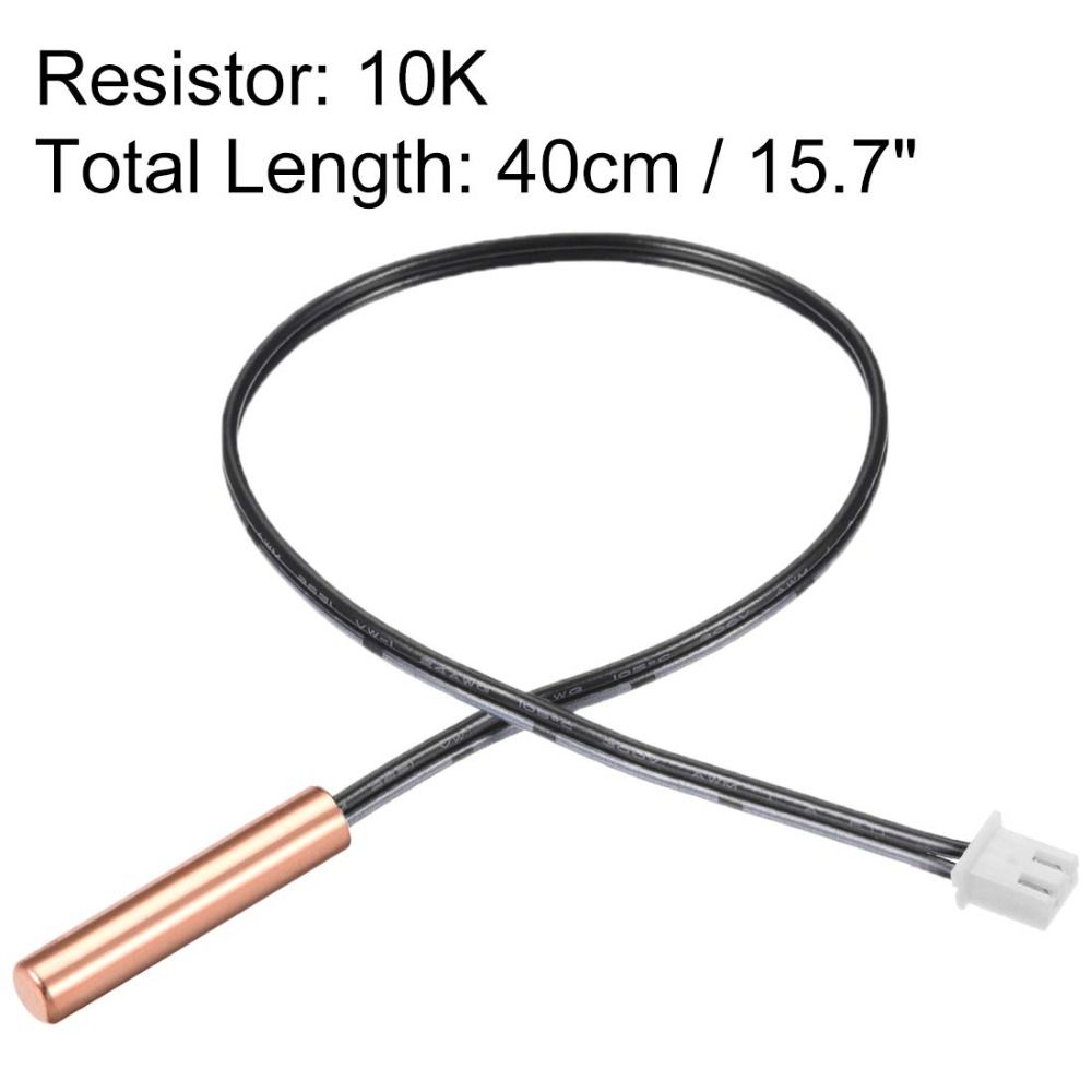 5 Pcs 40cm /15.7inch 10K NTC Thermistor Probe 10K for Air Conditioner