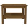 VidaXL Coffee Table Honey Brown 55x55x40 Cm Solid Pine Wood 814272