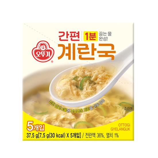 Ottogi K-Food Instant Block Soup Broth 9 видов (Суп из водорослей на день рождения, суп из соевой пасты, суп от похмелья, суп мисо) (37 вариантов)